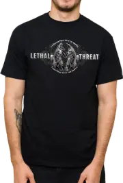 LETHAL THREAT LT20905-4XL Party with the Sinners T-Shirt - Black - 4XL