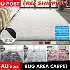 X-Large Floor Rug Rugs Fluffy Area Carpet Shaggy Soft Living Room Bedroom Pads