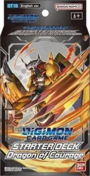 BANDAI NAMCO Entertainment Digimon Card Game Starter Deck: Dragon of Courage