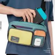 Retro Chest Bag for Switch/OLED/Lite Carrying Case Backpack Travel Shoulder Bag