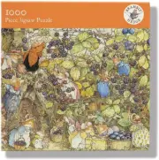 1000 Piece Jigsaw Puzzle - 'The Harvest' Artistic Design from the Brambly Hedge