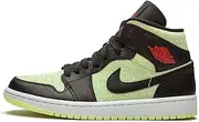 [Nike] Jordan WMNS Air 1 Mid Se Barely Volt/Chile Red Cv5276 003 - Size