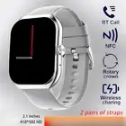 New Smart Watch HD Bluetooth Call AMOLED Screen GPS Sport Tracker Blood Pressure