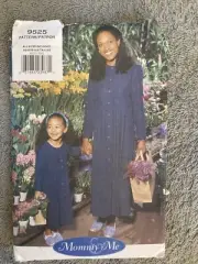 VOGUE #9525 - MOTHER & DAUGHTER ( MOMMY & ME ) MODEST DRESS PATTERN FF