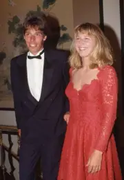 Singles Champions Steffi Graf Michael Stich both of Germany at the- Old Photo