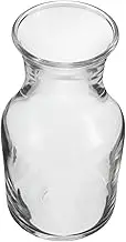 LIGIGWASH Personal Wine Carafe Glass Single Serve Decanter Small Wine Carafe Flat Mouth Design for Festive Gatherings