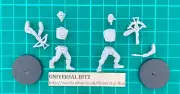 Empire Classic Soldier x 2 D Crossbows Militia Warhammer Mordheim RARE OOP Y6 F