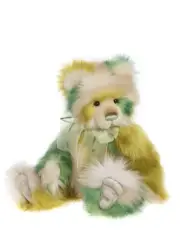 Charlie Bears 2023 | Shindig Multicolour Teddy Bear Long Plush Handmade Soft Toy