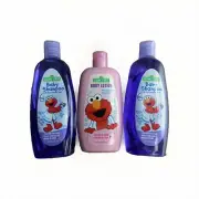 Lot (3) Elmo Sesame Street Baby Shampoo & Lotion New Products