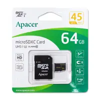 在飛比找ee7購物網優惠-Apacer microSDXC 64G記憶卡(UHS-I 