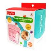 Fisher Price Breast Milk Storage Bags BPA BPS Free 30 50 100 Count Pink