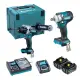 【MAKITA 牧田】DLX2419JX1 18V無刷雙機組DHP486+DTW300(DLX2419JX1)