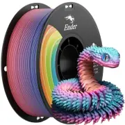 Creality 3D Printer Filament 1.75mm Rainbow Upgrade PLA+ Filament Strong Toug...