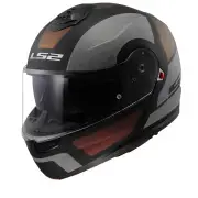FF908 Strobe II Orion Matt Black Purple Blue 06 Modular Helmet