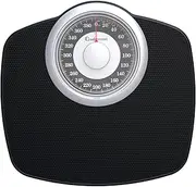 Adamson A25 Scales for Body Weight - Up to 400 LB - 5.3" Dial on 12.4" x 10.2" Platform - Anti-Skid Rubber Surface - High Precision Bathroom Scale Analog - Durable with 20-Year Assurance - Gold