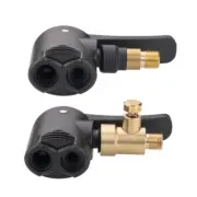 Air Chuck for Tire Inflators with Quick Connection Compatibility Fast Inflation