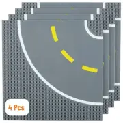 Road Baseplates, 10x10, 4 Curved