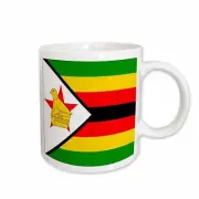3dRose Zimbabwe Flag Mug