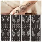 Tattoo Stencil Henna Stencil Hollow Drawing Template Body Art Sticker Template