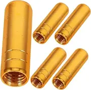 TOGEVAL 5pcs Clip-on Nut Fishing Link Fish Basket Head Connector Fishing Trap Connector Fishing Net Fixing Head Connectors Fishing Line Connector Fish Trap Head Connectors Fishing Gear