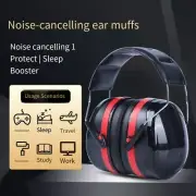 Lightweight Foldable Earmuffs with Advanced Noise Insulation Technology