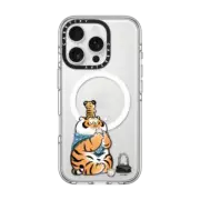 iPhone 16 Pro Clear Case MagSafe Compatible White Dew by Bu2ma