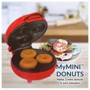 New Nostalgia MyMini Valentines Day Orbital Red Donut Maker