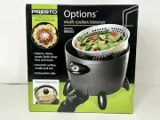 Presto 06003 Options Electric Multi-Cooker/Steamer