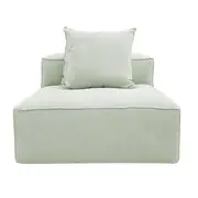 [James Lane] Riley Linen Oatmeal Module Armless