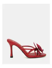 [Novo Shoes] Lior Mules in Red