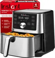 Instant Vortex Plus 6QT Air Fryer: Versatile 6-in-1 Cooking for Families