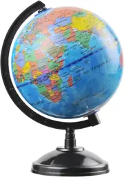 Educational World Globe for Kids Learning - 6 Inch Spinning Globes of the World