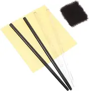 Gatuida 2 Sets Electrostatic Experimental Equipment Power Supply Teaching Equipment Friction Electrostatic Equipment Electrostatic Science Tools Physical Experiment Tool Science Glass