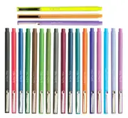 4300 Marvy LePen Marker, Micro Fine Plastic Tip, Pack of 20 Colors