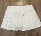 TORY BURCH HEM TENNIS SKIRT COLOR WHITE NEW W/ TAGS SIZE SMALL