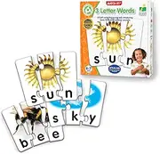 The Learning Journey: Match It! - 3 Letter Words - 20 Self-Correcting Reading & Spelling Puzzles with Matching Images, Multicolor