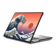 MacBook Pro 16-inch (M1 - M4) Impact Case The great wave of pug