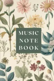 Mini Music Notebook: 100-Page Blank Sheet | 6 Staves per Page | Mini Size 4" ...