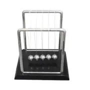Creative Crafts Birthday Gift European-style Bedroom Office Newton Pendulum Desktop Decorations-Black