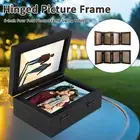 Hinged Picture Frames 4x6 inch Foldable Photo Frame with High Definition DX