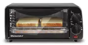 NEW Elite Gourmet ETO236 2 Slice Toaster Oven with Timer, ETO236, Black