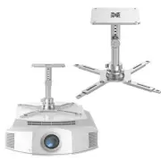 Large Projector Ceiling Mount with Adjustable Height and Extendable Arms, Pro...