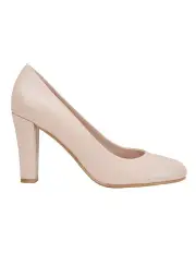 [Sandler] Alibi Heeled Shoes in Blush Leather