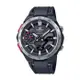 【CASIO EDIFICE】WINDFLOW太陽能藍芽雙顯鋼帶腕錶-撞色款/ECB-2200P-1A/台灣總代理公司貨