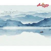 在飛比找momo購物網優惠-【ArtLife 藝術生活】DT105_清境 40*50CM