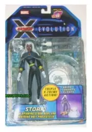 Marvel X-Men Evolution Storm Figure with Lightning Bolt Projectiles