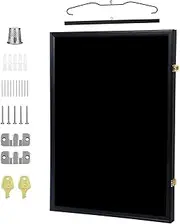 yuksok Sports Jersey Display Frame Sport Shirt Organizer Felt Lining Acrylic Panel 60x80cm Uniform T-Shirt Organizer for Basketball
