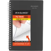 AT-A-GLANCE DayMinder Academic 2025-2026 Weekly Monthly Planner, Charcoal