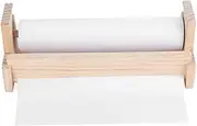 HOOTNEE Wooden Paper Roll Easel Roll Paper Holder for Boys and Girls Art Easy Assembly Drawing Stand Smooth Surface Lightweight Painting Easel
