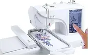 Household Electric Sew,Automatic Sewing Machine Electric Embroidery Machine,158 Built-in Designs,with Embroidery Area And LCD Touch Screen, 30 Pattern Borders